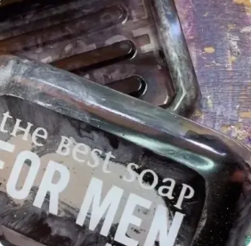 soap on dish for men