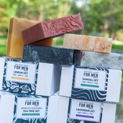 Ogleby Compass Collection — 4 box of 3 bars each box as gift set for men